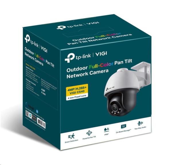 TP-Link VIGI C540(4mm),  4MP,  PTZ,  PoE,  IR 30m,  Micro SD card5