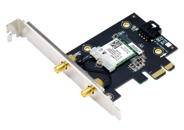 ASUS PCE-AX1800 Wireless AX1800 PCIe Wi-Fi 6 Card,  Bluetooth 5.2 Adapter1