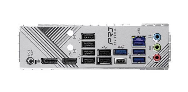 ASRock MB Sc AM5 B650 PRO RS,  AMD B650,  4xDDR5,  1xDP,  1xHDMI6