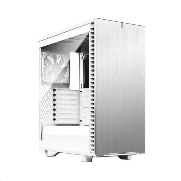 Fractal Design Define 7 Compact White TG Clear/ Midi Tower/ Transpar./ Biela