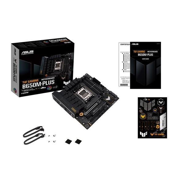 ASUS MB Sc AM5 TUF GAMING B650M-PLUS,  AMD B650,  4xDDR5,  1xDP,  1xHDMI,  mATX6