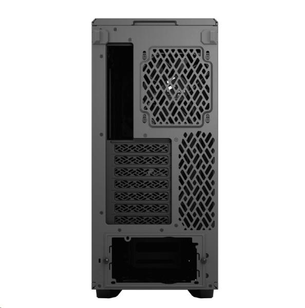 FRACTAL DESIGN skříň Meshify 2 Compact Gray TG Light Tint,  USB 3.1 Type-C,  2x USB 3.0,  bez zdroje,  mATX6