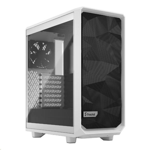 Fractal Design Meshify 2 Compact White TG Clear Tint/ Midi Tower/ Transpar./ Biela