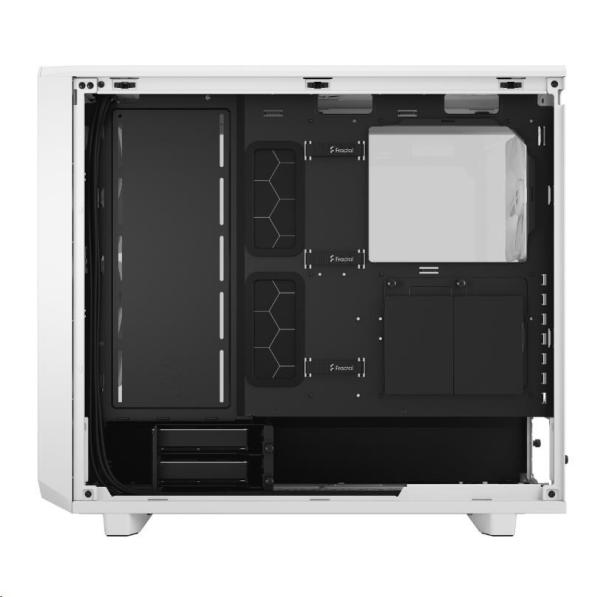 FRACTAL DESIGN skříň Meshify 2 Lite White TG Clear Tint,  2x USB 3.0,  bez zdroje,  E-ATX4