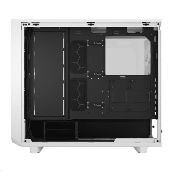 FRACTAL DESIGN skříň Meshify 2 Lite White TG Clear Tint,  2x USB 3.0,  bez zdroje,  E-ATX6