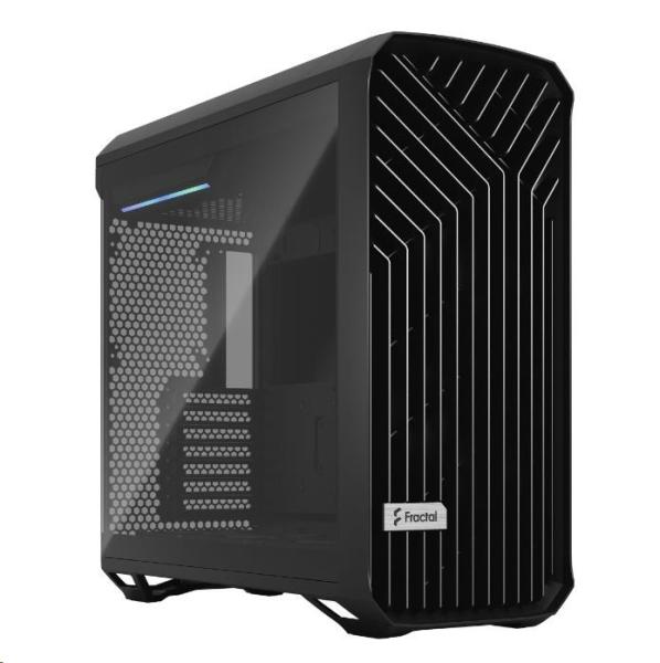 FRACTAL DESIGN skříň Torrent Black TG Light Tint,  USB 3.1 Type-C,  2x USB 3.0,  bez zdroje,  E-ATX