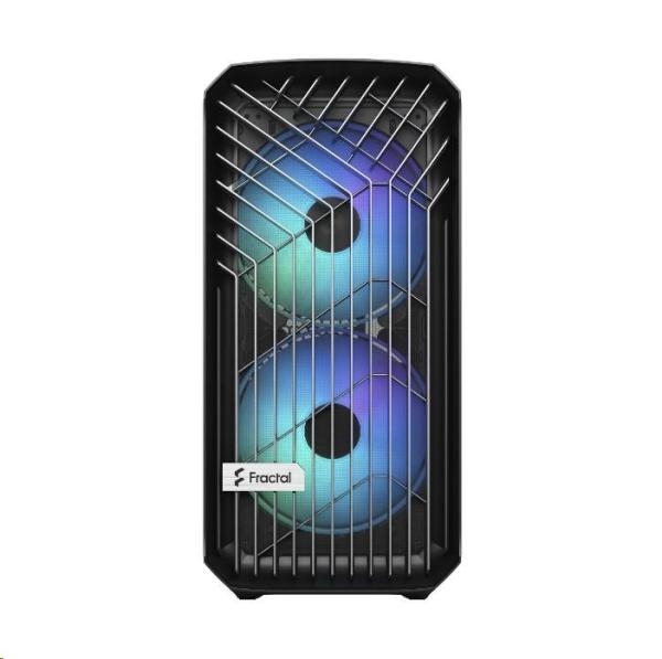FRACTAL DESIGN skříň Torrent Compact RGB Black TG Light Tint,  USB 3.1 Type-C,  2x USB 3.0,  bez zdroje,  E-ATX1