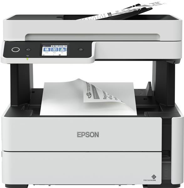 Atramentová tlačiareň EPSON EcoTank Mono M3170,  4v1,  A4,  39 str./ min,  USB,  Wi-Fi,  duplex,  ADF,  3 roky záruka po registr