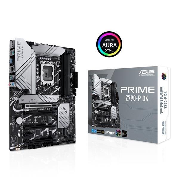 ASUS PRIME Z790-P D4, Intel Z790, LGA1700, 4xDDR4, ATX