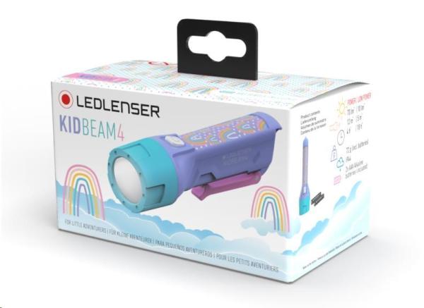 LEDLENSER dětská svítilna KIDBEAM 4 RAINBOW1