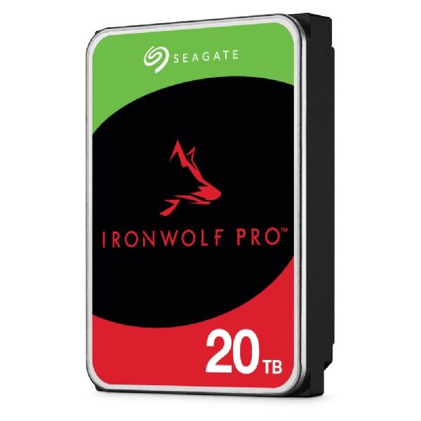 SEAGATE HDD 20TB IRONWOLF PRO (NAS),  3.5",  SATAIII,  7200 RPM,  Cache 256MB1