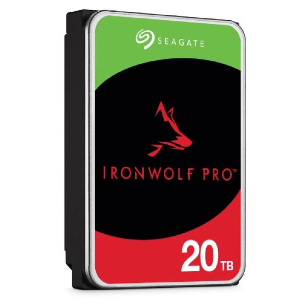 SEAGATE HDD 20TB IRONWOLF PRO (NAS),  3.5",  SATAIII,  7200 RPM,  Cache 256MB2