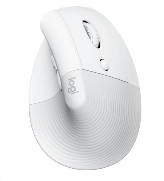 Logitech Lift Vertical Ergonomic Mouse for Business,  Mac,  off-white/ pale grey