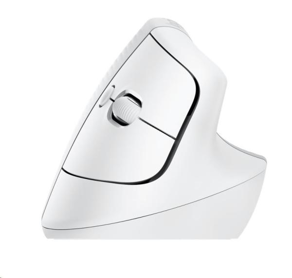 Logitech Lift Vertical Ergonomic Mouse for Business,  Mac,  off-white/ pale grey2