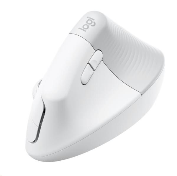 Logitech Lift Vertical Ergonomic Mouse for Business,  Mac,  off-white/ pale grey5