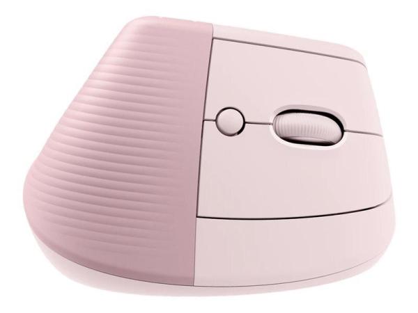 Logitech Lift Vertical Ergonomic Mouse for Business,  Pink4