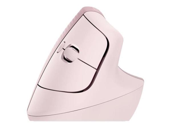 Logitech Lift Vertical Ergonomic Mouse for Business,  Pink1