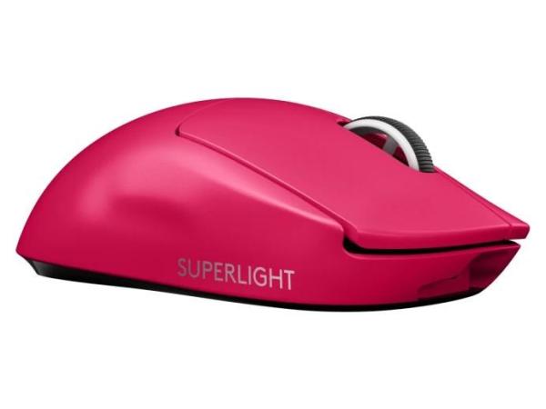 Logitech Wireless Gaming Mouse G PRO X SUPERLIGHT,  2.4 GHz,  magenta3