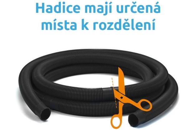 Marimex hadice v metráži 5/ 4" (32 mm) - balení 5 m (černá)1