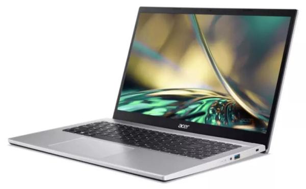 ACER NTB Aspire 3 (A315-59-34ME)-Core i3-1215U, 15.6", 8 GB DDR4, 512GB PCIe NVMe SSD, UHD Graphics, Windows 11 Home, Stříbrná1