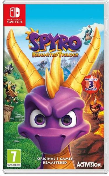 Switch hra Spyro Reignited Trilogy