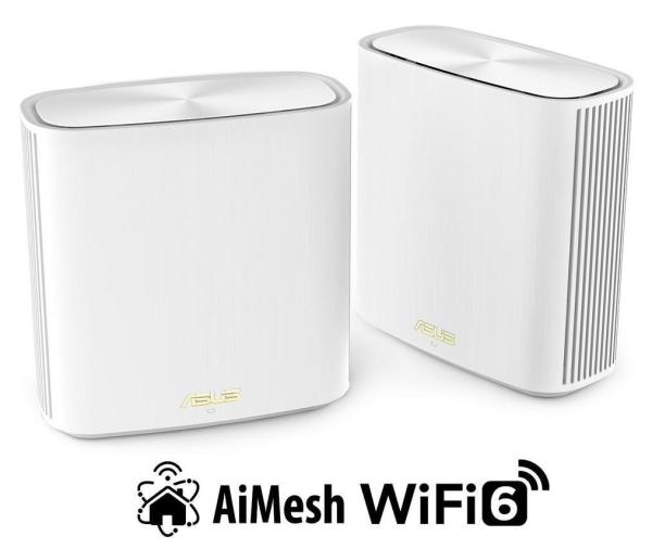 ASUS ZenWiFi XD6S 2-pack,  Wireless AX5400 Dual-band Mesh WiFi 6 System