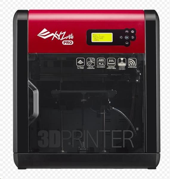 3D tiskárna XYZ da Vinci 1.0 Pro 3v1 - BAZAR/ PO OPRAVĚ (podrobný popis v textu)