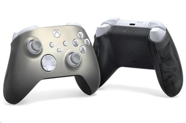Xbox Wireless Controller Lunar Shift stříbrný - ovladač3