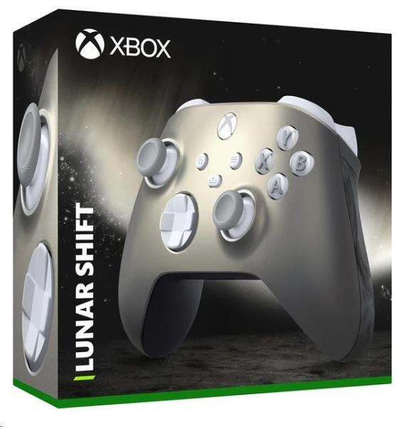Xbox Wireless Controller Lunar Shift stříbrný - ovladač4