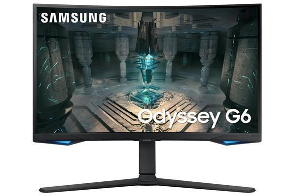 SAMSUNG MT LED LCD Gaming Smart Monitor 27" Odyssey G65B - prohnutý, Quantum Dot QHD, VA, 240Hz, 1ms, Pivot