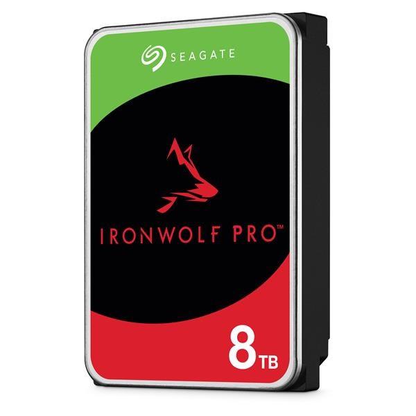 SEAGATE HDD 8TB IRONWOLF PRO (NAS),  3.5",  SATAIII,  7200 RPM,  Cache 256MB2