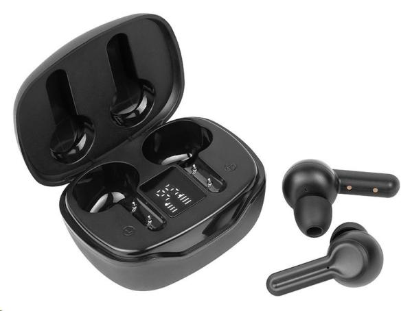 TRACER sluchátka T2 TWS,  Bluetooth,  černá1