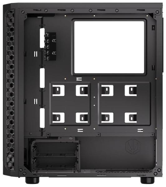 ENDORFY Case Signum 300 Air,  Průhledná bočnice,  ATX,   4x120mm,  černá4