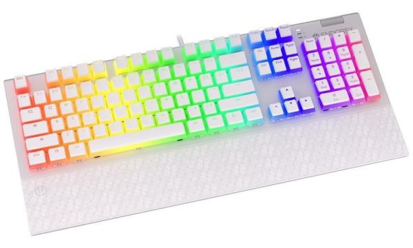 ENDORFY Klávesnice Omnis Pudding Onyx White Blue,  Mechanická,  USB,  ARGB,  bílá2