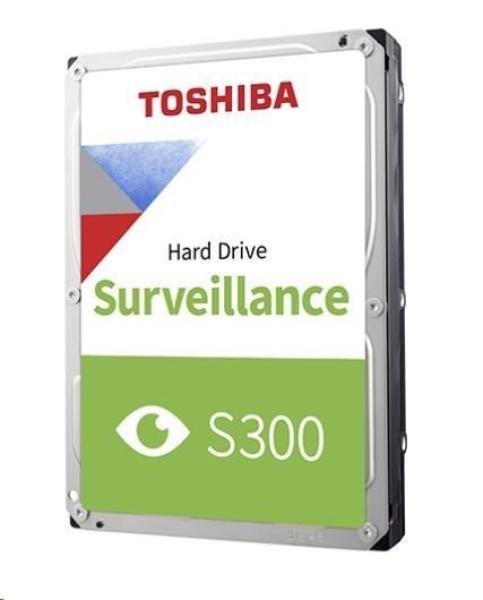 TOSHIBA HDD S300 Surveillance (SMR) 6TB,  SATA III,  5400 rpm,  256MB cache,  3, 5",  BULK0