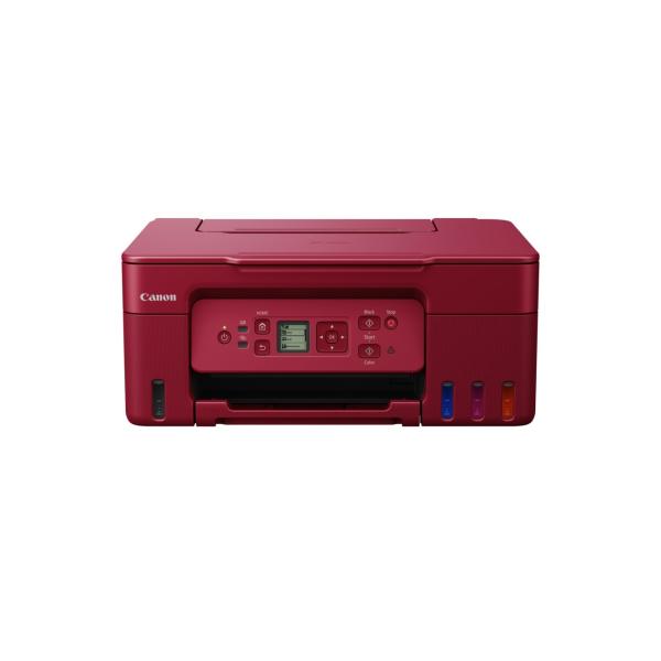 Canon PIXMA Tiskárna červená G3470 RED (doplnitelné zásobníky inkoustu) - MF (tisk, kopírka, sken),  USB,  Wi-Fi - A4/ 11min.3