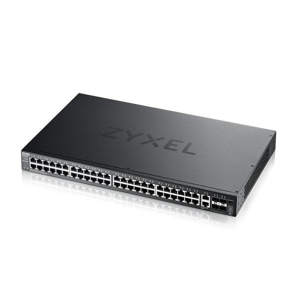 Zyxel XGS2220-54 L3 Access Switch,  24x1G RJ45 2x10mG RJ45,  4x10G SFP+ Uplink,  incl. 1 yr NebulaFlex Pro