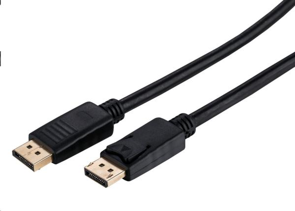 C-TECH kabel DisplayPort 1.2,  4K@60Hz,  M/ M,  5m