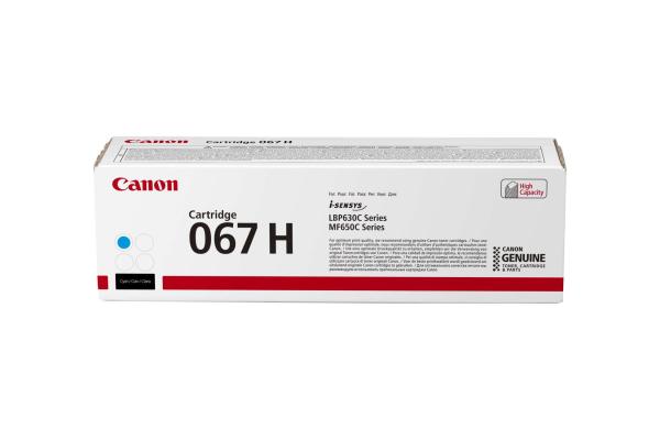 Canon TONER 067H azurová i-SENSYS LBP631Cw,  LBP633Cdw,  MF651Cw,  MF655Cdw,  MF657Cdw (2350 str.)