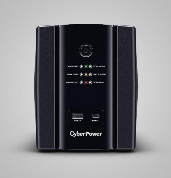 CyberPower UT GreenPower Series UPS 2200VA/1320W, German SHUKO zásuvky1