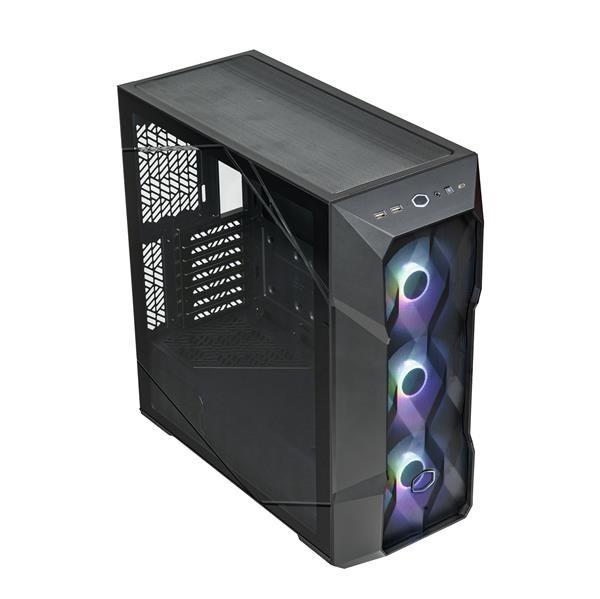 Cooler Master case MasterBox TD500 MESH V2,  ATX,  bez zdroje,  průhledná bočnice,  černá8