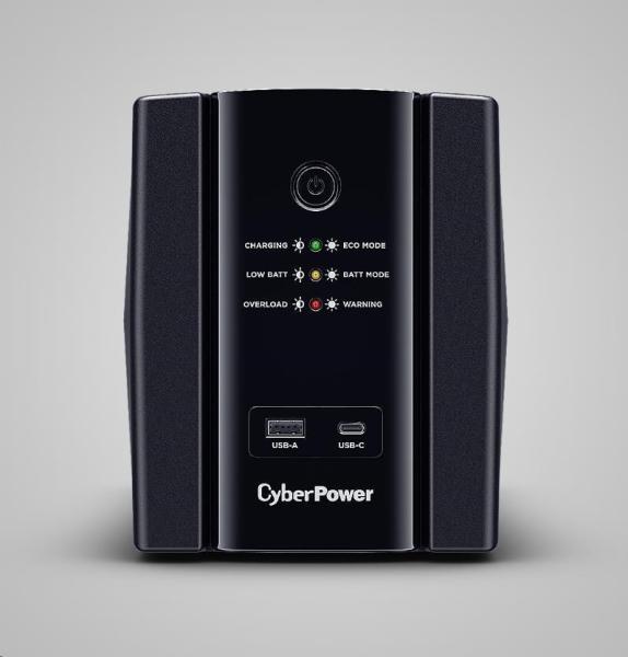 CyberPower UT GreenPower Series UPS 1500VA/ 900W,  German SHUKO zásuvky0