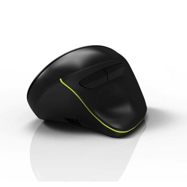 PORT vertikální bezdrátová ergonomická myš,  BT,  2, 4 GHz,  USB-A/ C,  pro praváky,  černá0