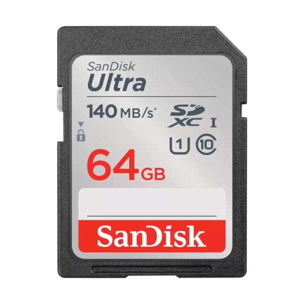 SanDisk SDXC karta Ultra 64GB (140MB/ s)
