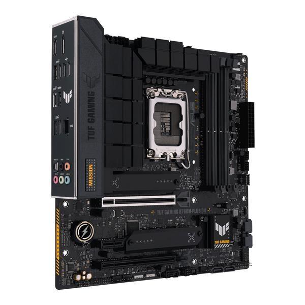 ASUS MB Sc LGA1700 TUF GAMING B760M-PLUS D4,  Intel B760,  4xDDR4,  1xDP,  1xHDMI,  mATX1