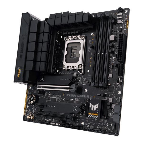 ASUS MB Sc LGA1700 TUF GAMING B760M-PLUS D4,  Intel B760,  4xDDR4,  1xDP,  1xHDMI,  mATX6