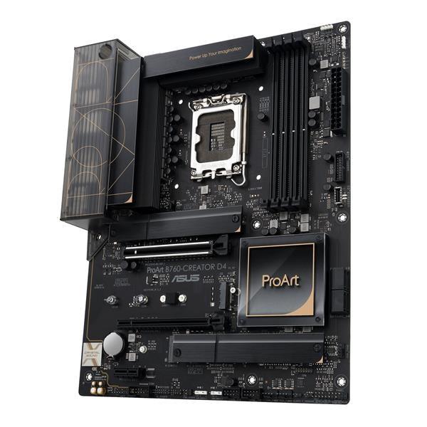 ASUS MB Sc LGA1700 PROART B760-CREATOR D4, Intel B760, 4xDDR4, 1xDP, 1xHDMI1