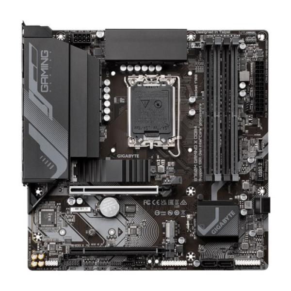 GIGABYTE MB Sc LGA1700 B760M GAMING X DDR4,  Intel B760,  4xDDR4,  1xDP,  1xHDMI,  mATX1