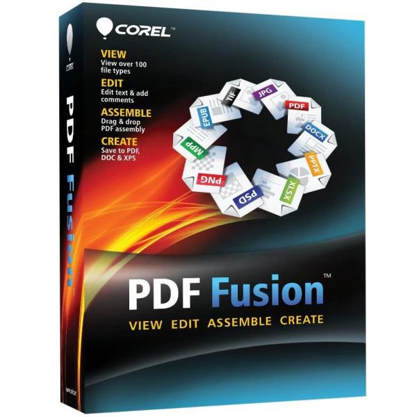 Corel PDF Fusion 1 Lic ML (single) ESD Angličtina/ Nemčina