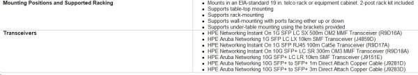 HPE Networking Instant On Switch 12p 10GBT 4p SFP+ 1960 (JL805A)5